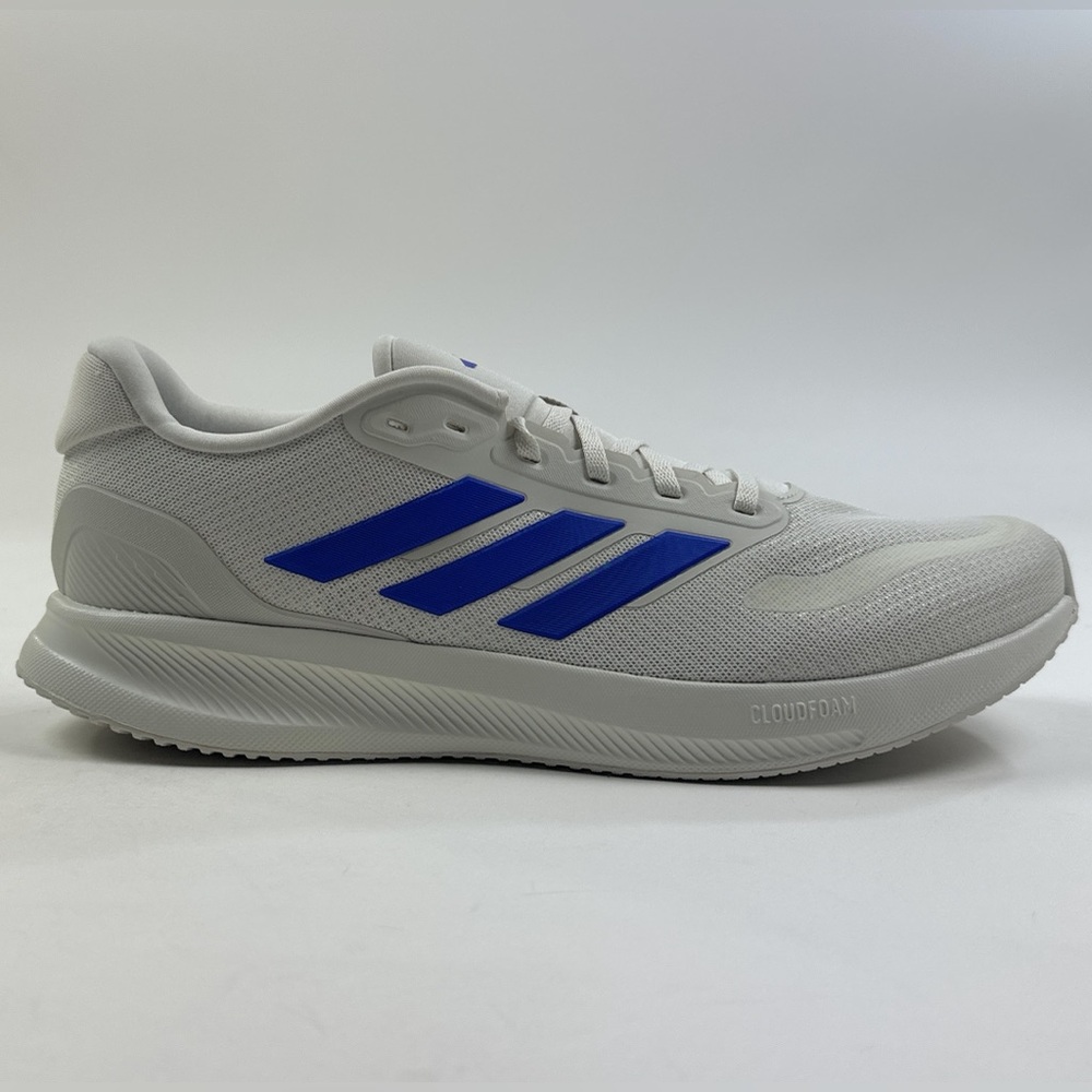 Adidas Runfalcon 5 Gray Blue Mens Size 12 Shoes Sneakers Running Athletic JI0882
